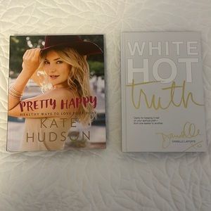 Pretty Happy by Kate Hudson & White Hot Truth by Danielle Laport